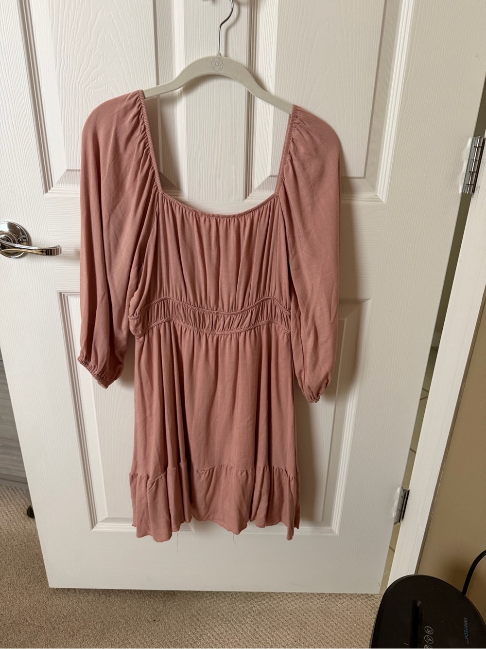 Altar'd State Rose Blush Peasant Tunic size M